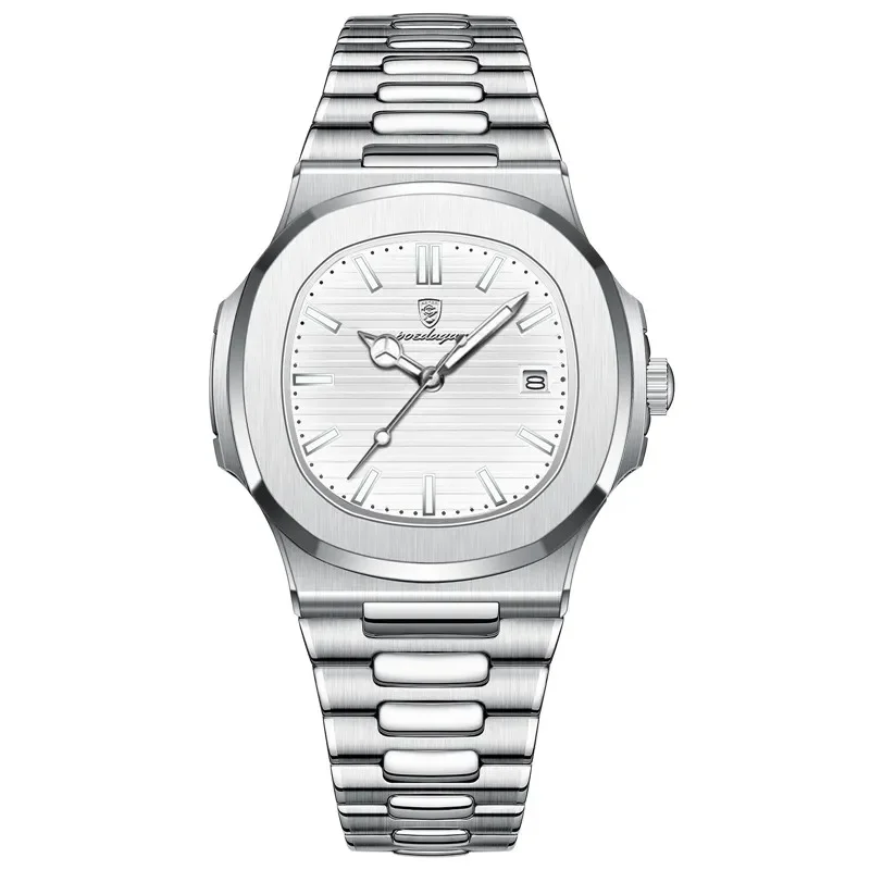 Poedagar 613 Luxury Watch For Men - white