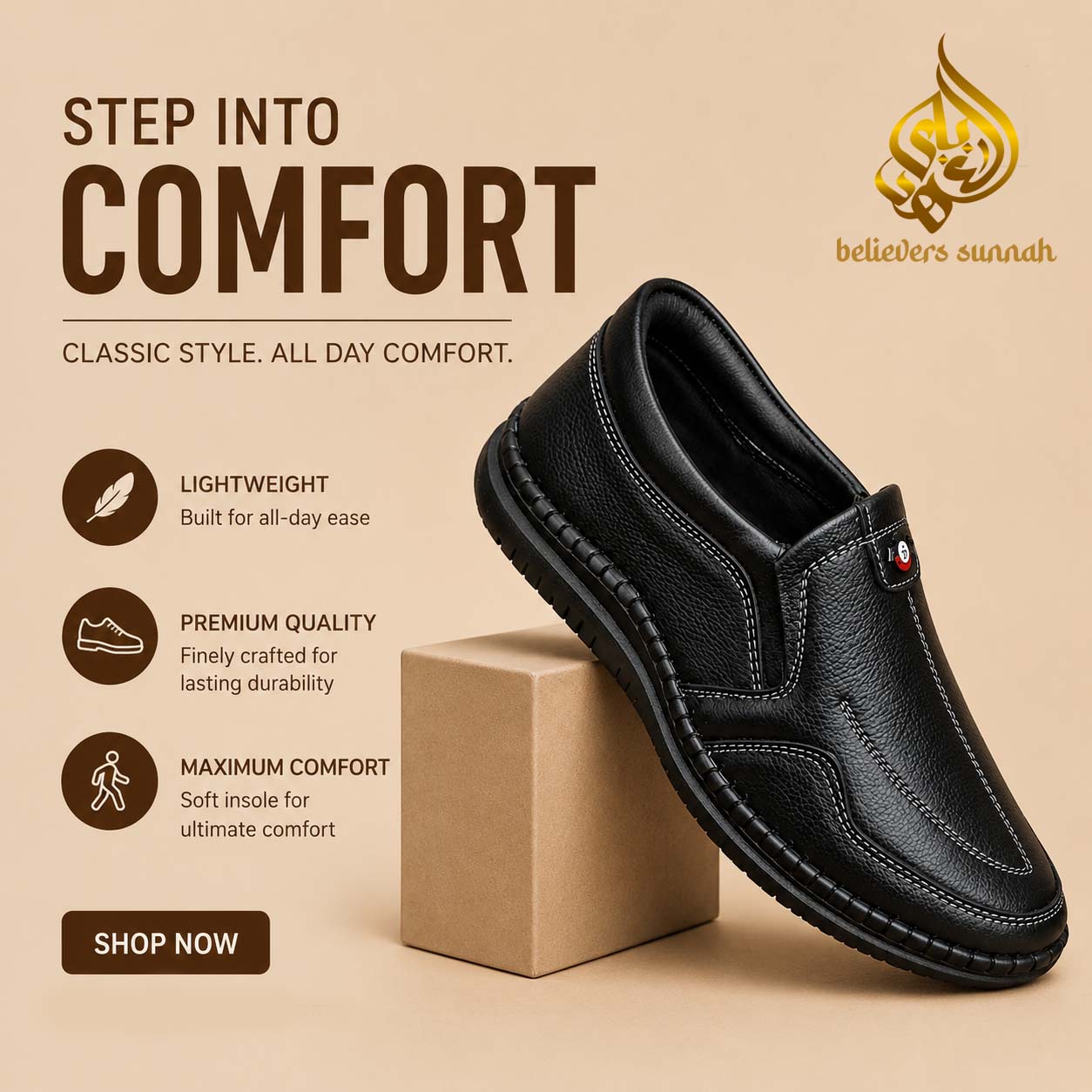 100% Pure Leather. Ultra Soft. Feel the Premium Comfort.- = Black Color - Product code- 2515